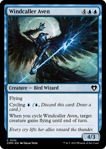 Windcaller Aven [Commander Masters] 