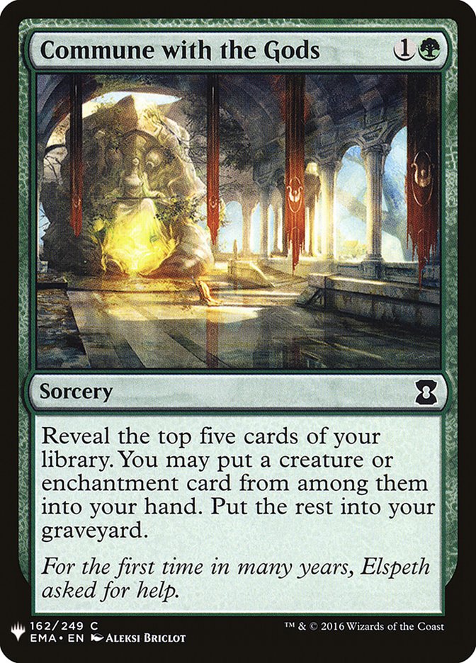 Commune with the Gods [Mystery Booster] 