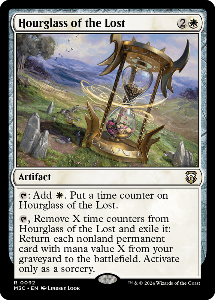 Hourglass of the Lost (Ripple Foil) [Modern Horizons 3 Commander] 