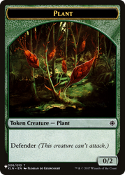 Food // Plant Double-Sided Token [The List]