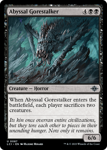 Abyssal Gorestalker [The Lost Caverns of Ixalan] 