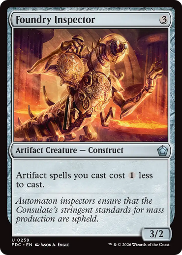 Foundry Inspector [Foundations Commander]