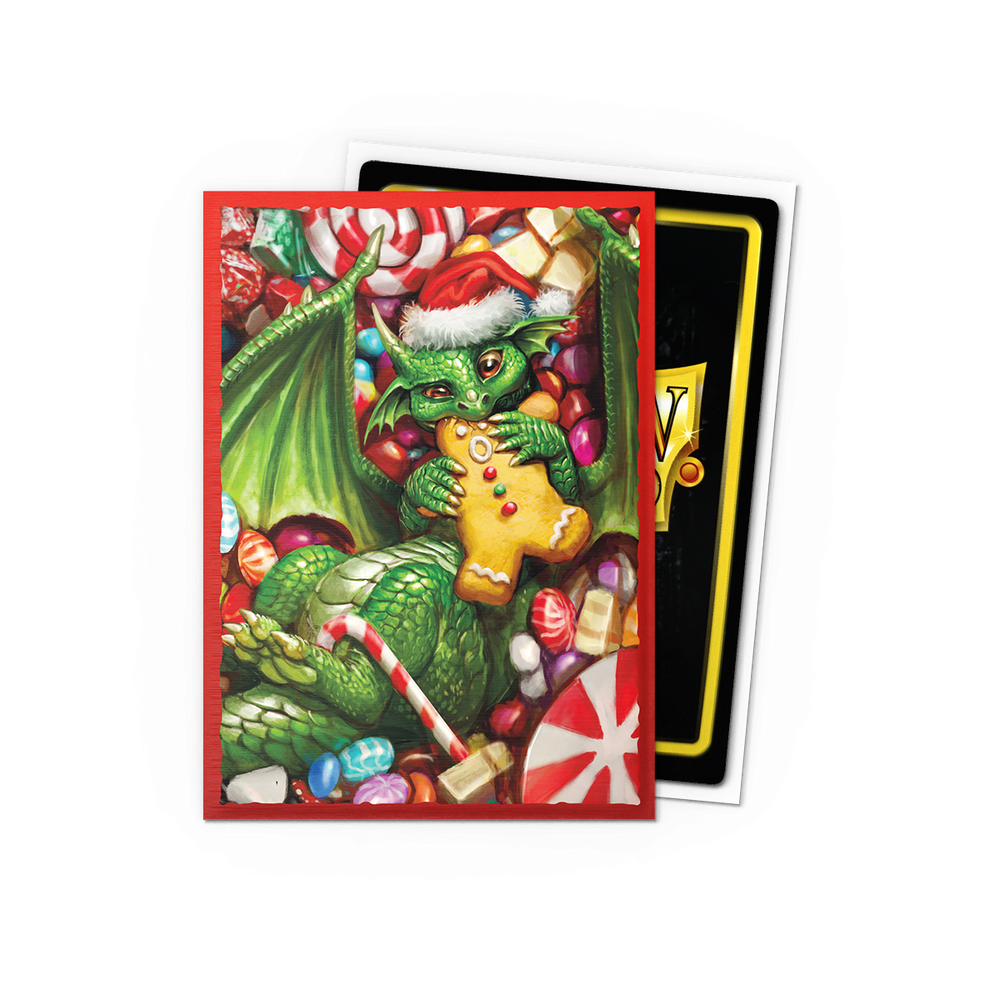 Dragon Shield: Standard 100ct Brushed Art Sleeves - Christmas 2024 