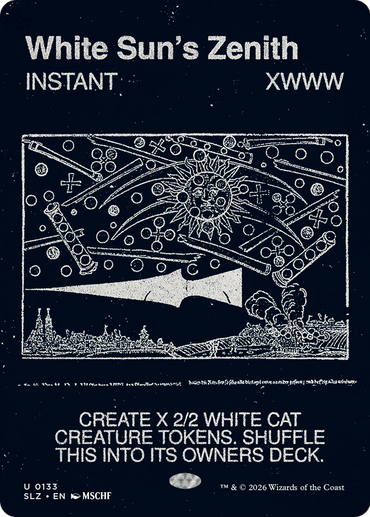 White Sun's Zenith (0133) [Secret Lair x MSCHF: The Zeta Set]