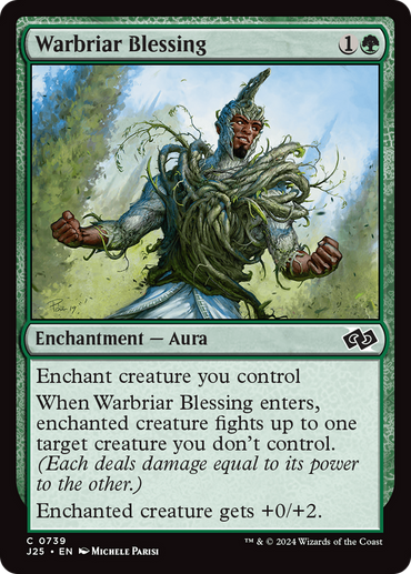 Warbriar Blessing [Foundations Jumpstart] 