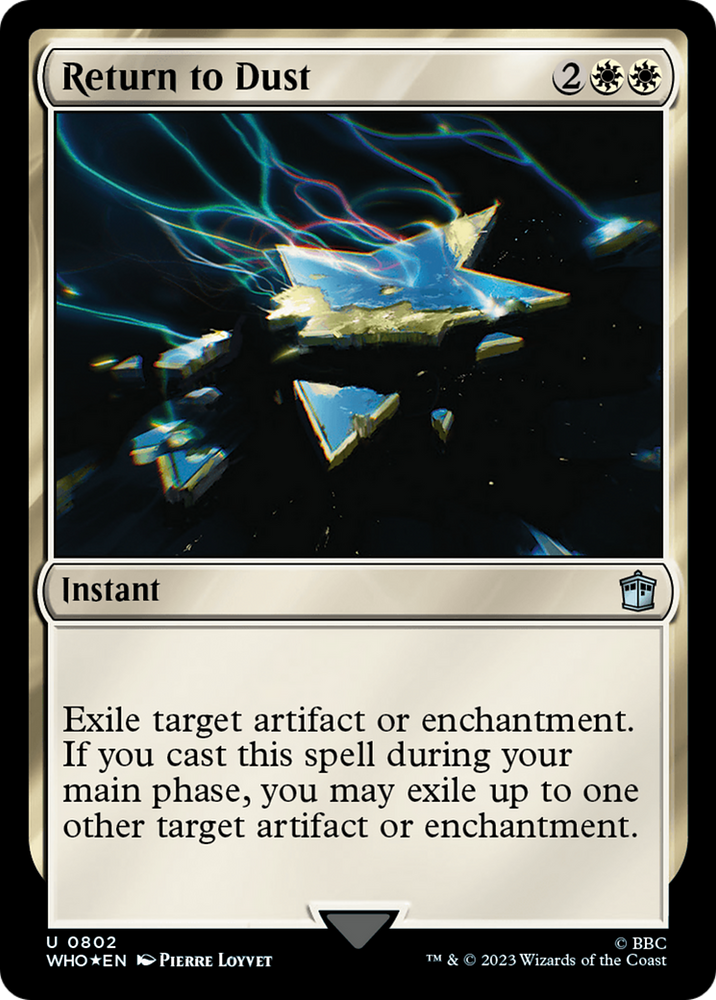Return to Dust (Surge Foil) [Doctor Who] 