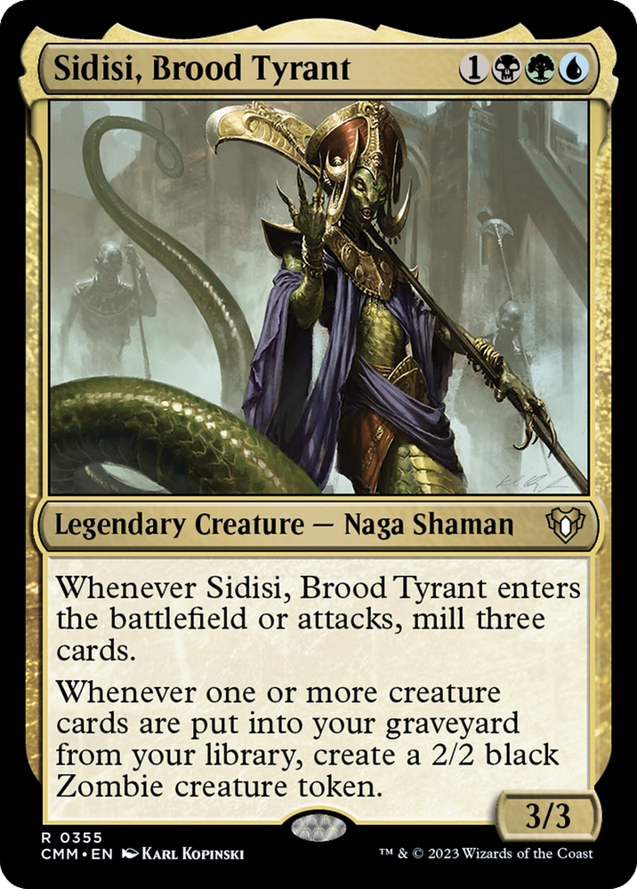 Sidisi, Brood Tyrant [Commander Masters]