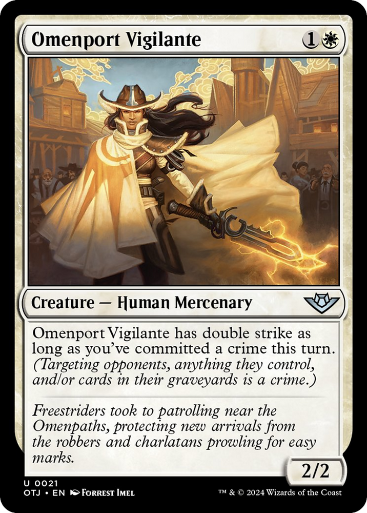 Omenport Vigilante [Outlaws of Thunder Junction] 