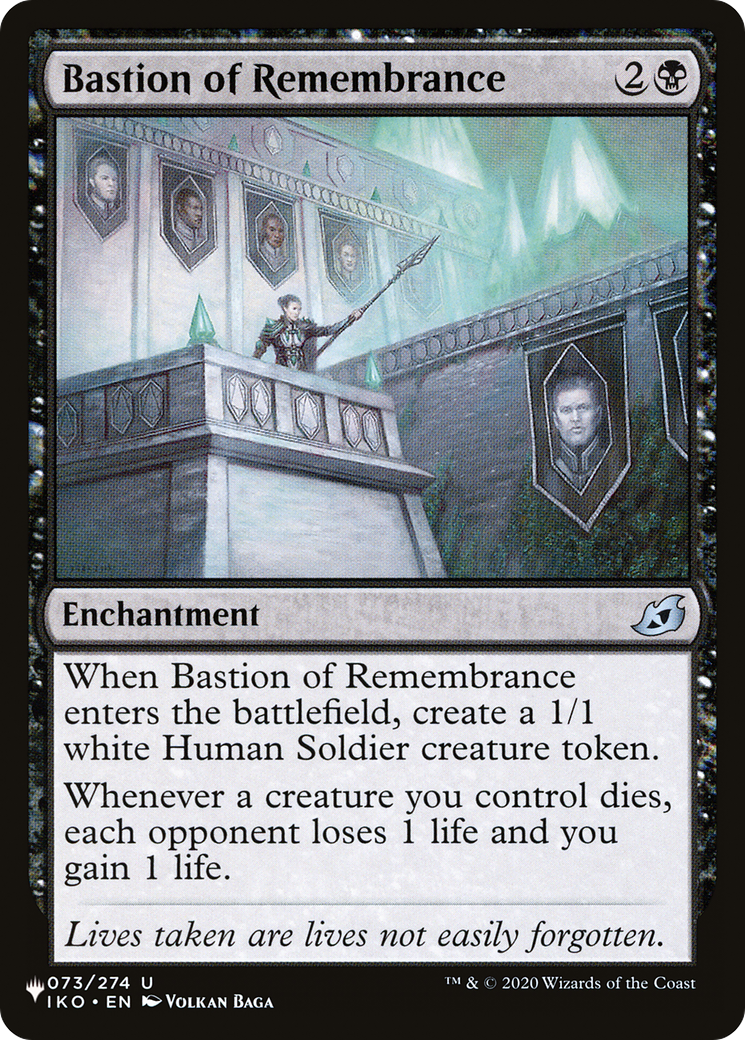 Bastion of Remembrance [The List Reprints] 