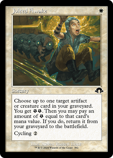 Jolted Awake (Retro Frame) [Modern Horizons 3] 