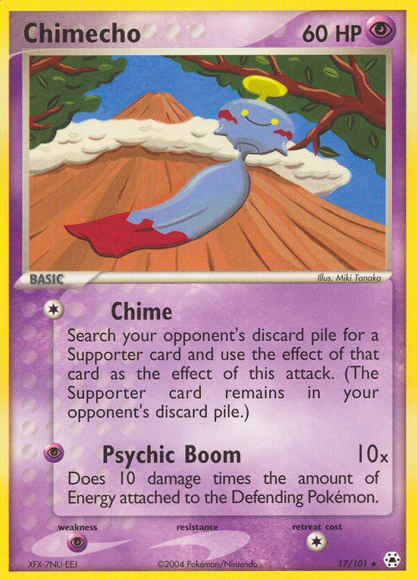 Chimecho (17/101) [EX: Hidden Legends] 