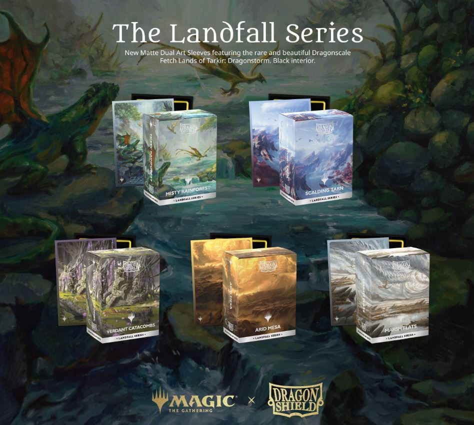 Landfall Series: Arid Mesa from MAGIC: THE GATHERING x Dragon Shield
