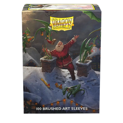 Dragon Shield: Standard 100ct Brushed Art Sleeves - Christmas (2023)