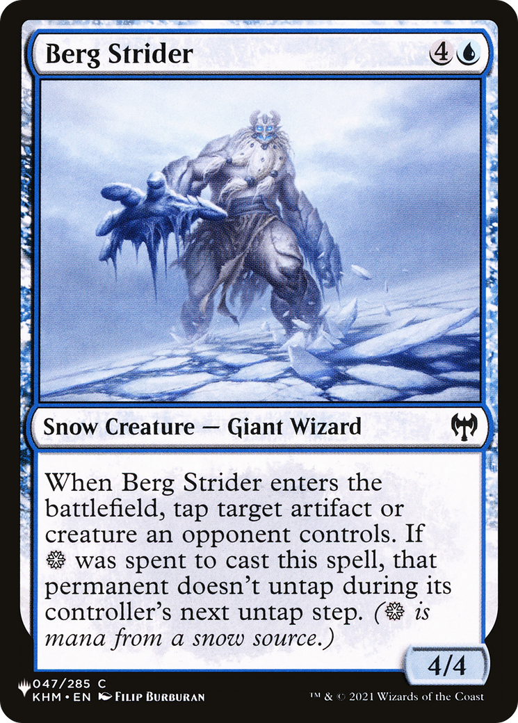 Berg Strider [The List Reprints] 