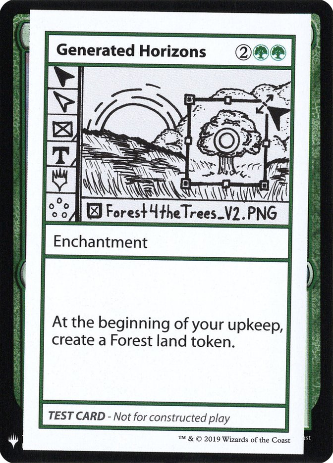 Generated Horizons [Mystery Booster Playtest Cards] 