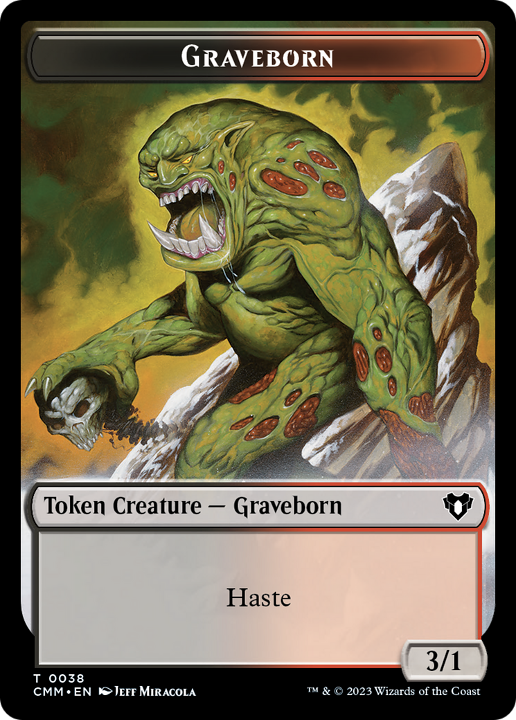 Graveborn Token [Commander Masters Tokens] 