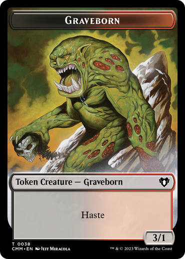 Graveborn Token [Commander Masters Tokens] 