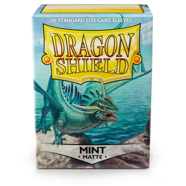 Dragon Shield: Standard 100ct Sleeves - Mint (Matte) 