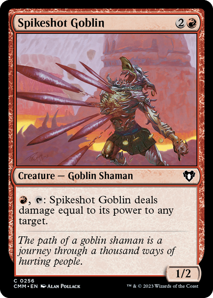 Spikeshot Goblin [Commander Masters] 