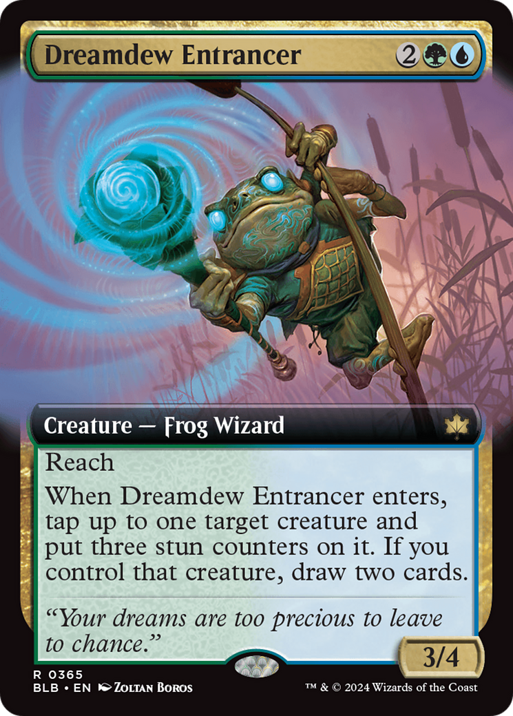 Dreamdew Entrancer (Extended Art) [Bloomburrow] 