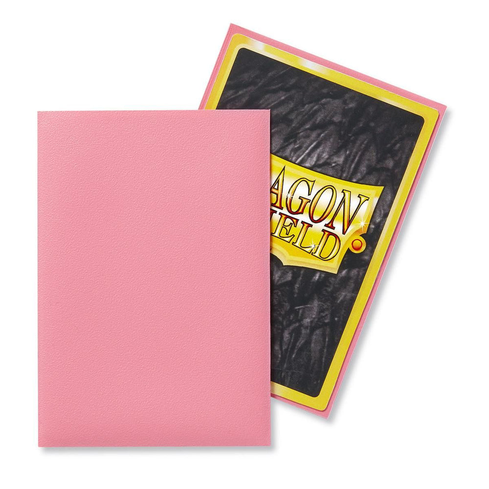 Dragon Shield: Japanese Size 60ct Sleeves - Pink (Matte) 