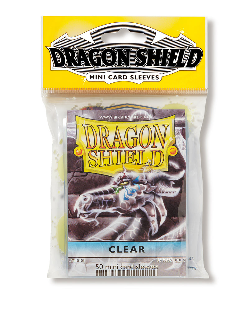 Dragon Shield: Japanese Size 50ct Sleeves - Clear (Classic) 