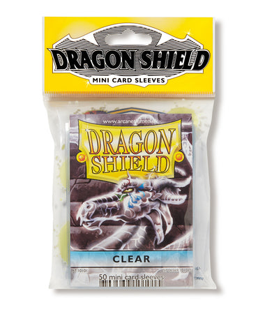 Dragon Shield: Japanese Size 50ct Sleeves - Clear (Classic)