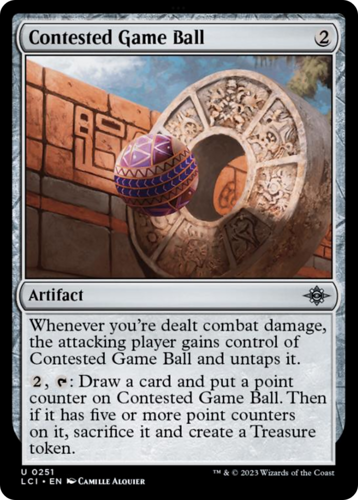 Contested Game Ball [The Lost Caverns of Ixalan] 