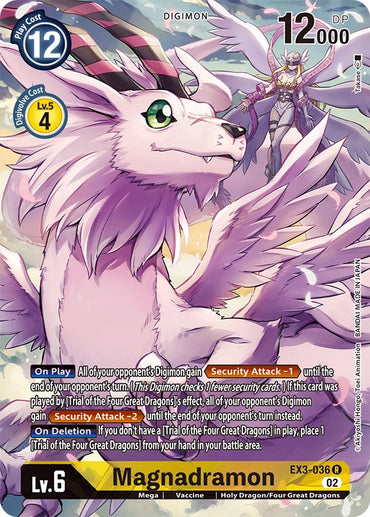 Magnadramon [EX3-036] (Alternate Art) [Draconic Roar] 