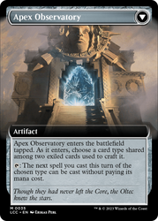 Eye of Ojer Taq // Apex Observatory (Extended Art) [The Lost Caverns of Ixalan Commander] 