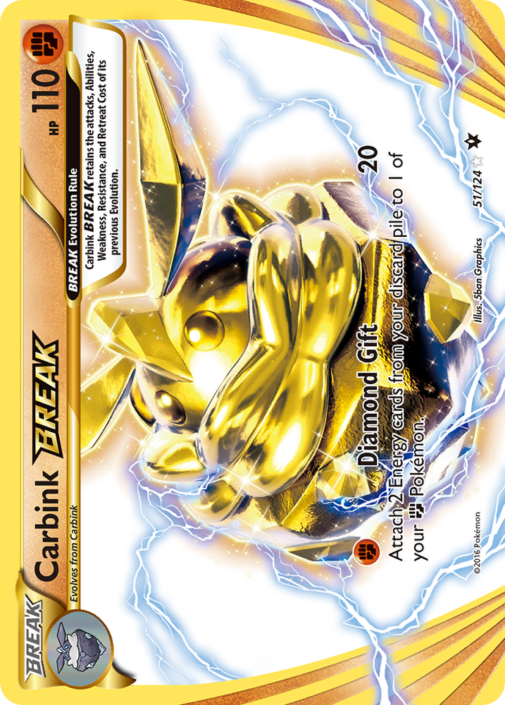 Carbink BREAK (51/124) [XY: Fates Collide] 