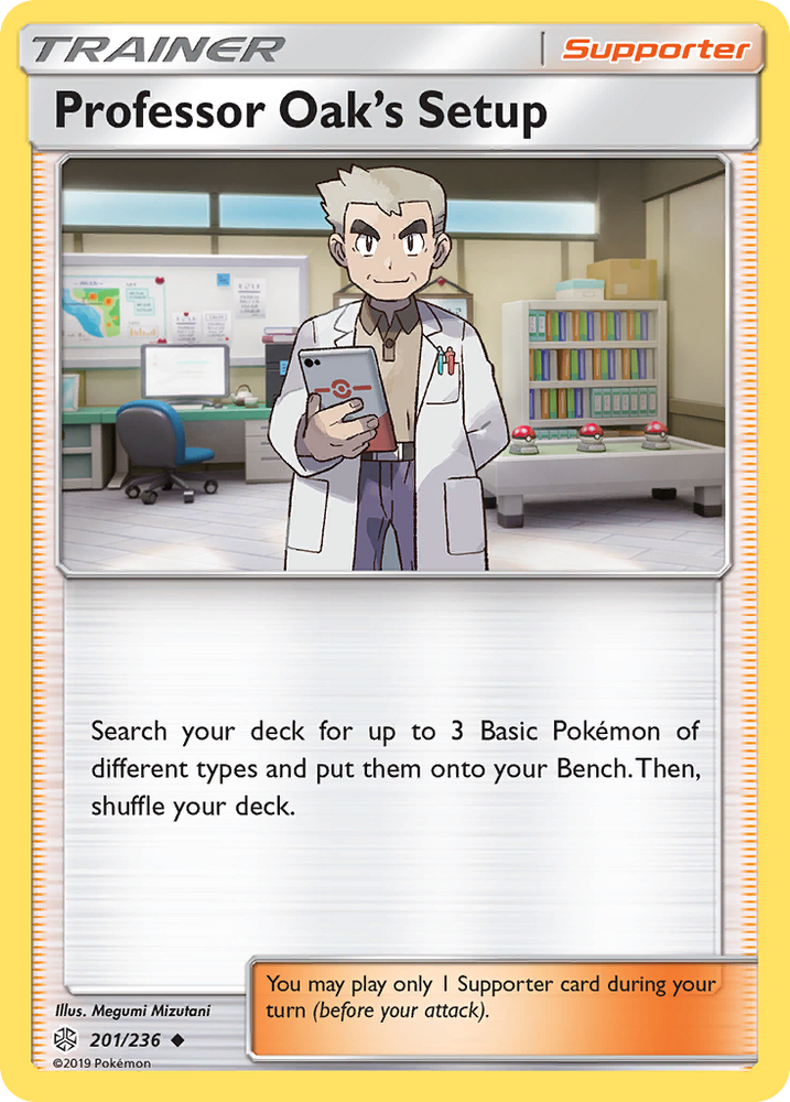 Professor Oak's Setup (201/236) [Sun &amp; Moon: Cosmic Eclipse] 