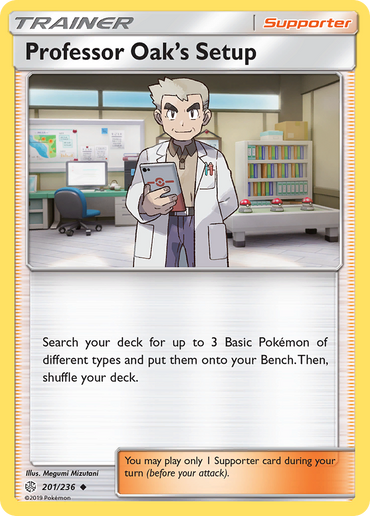 Professor Oak's Setup (201/236) [Sun &amp; Moon: Cosmic Eclipse] 