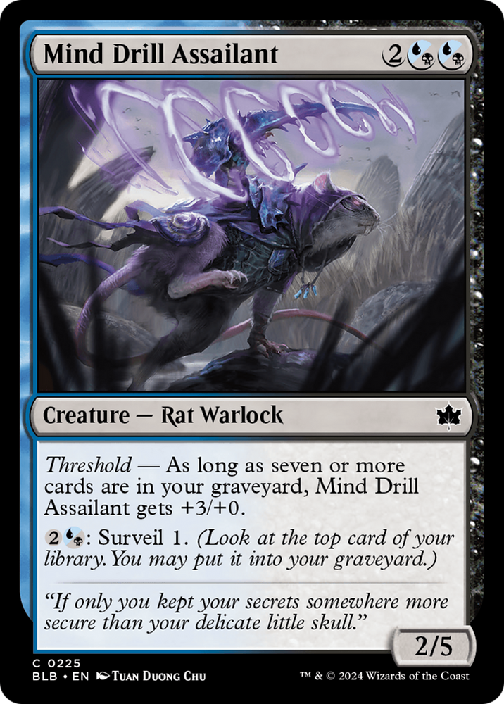 Mind Drill Assailant [Bloomburrow] 