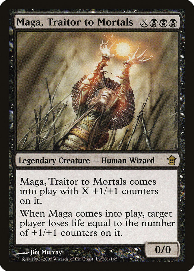 Maga, Traitor to Mortals [Saviors of Kamigawa] 