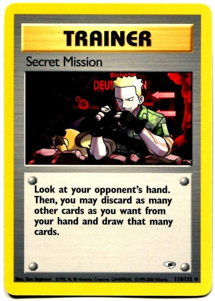 Secret Mission (118/132) [Gym Heroes Unlimited] 