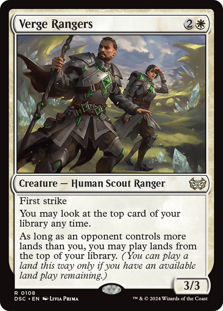 Verge Rangers [Duskmourn: House of Horror Commander] 