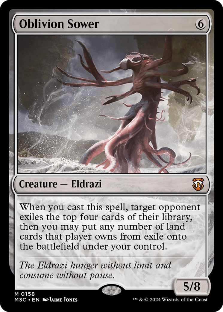 Oblivion Sower (Ripple Foil) [Modern Horizons 3 Commander] 