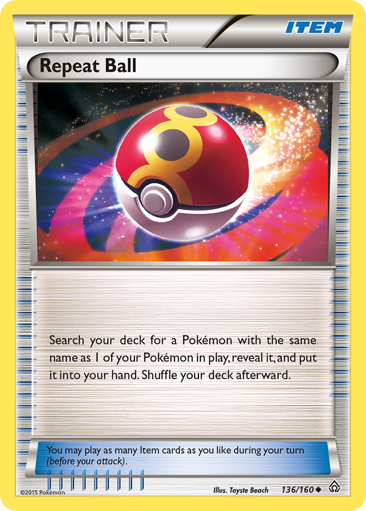 Repeat Ball (136/160) [XY: Primal Clash] 