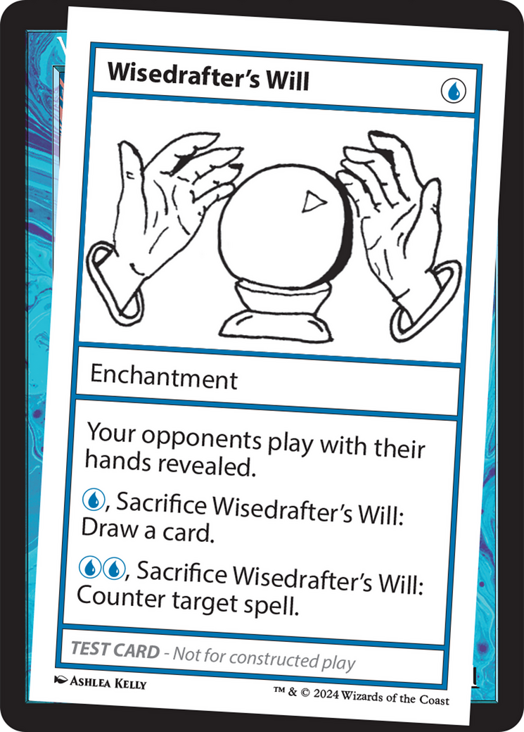 Wisedrafter's Will [Mystery Booster 2 Playtest Cards] 