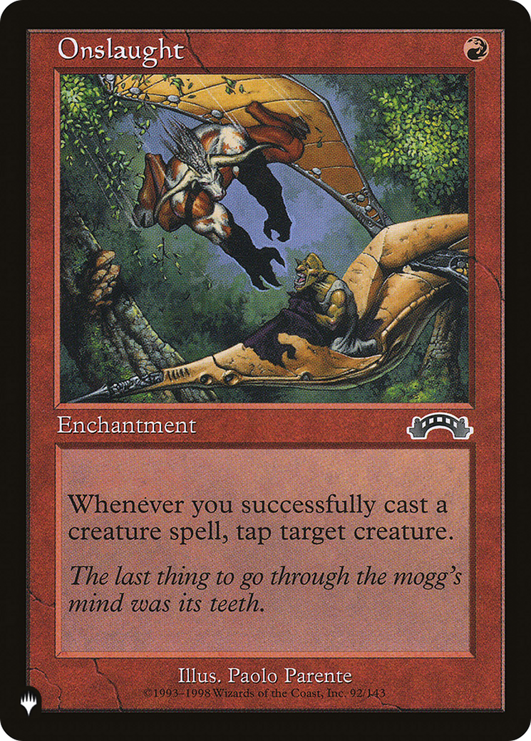 Onslaught [The List Reprints] 