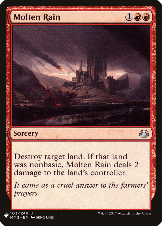 Molten Rain [Mystery Booster] 