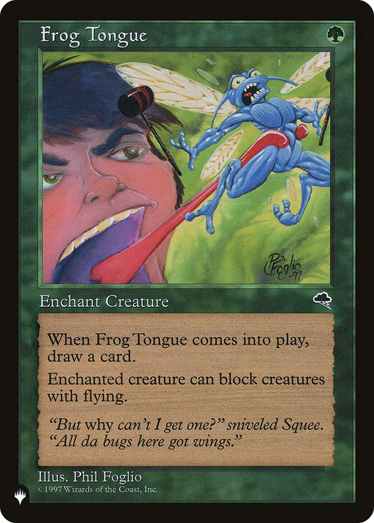 Frog Tongue [The List Reprints]