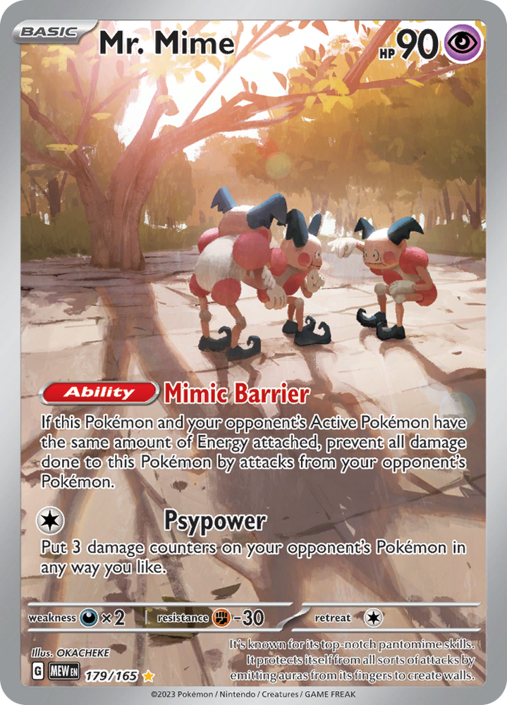 Mr. Mime (179/165) [Scarlet &amp; Violet: 151] 