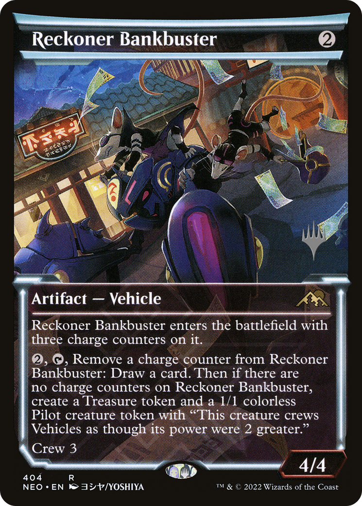 Reckoner Bankbuster (Showcase) [The Brothers' War Promos] 