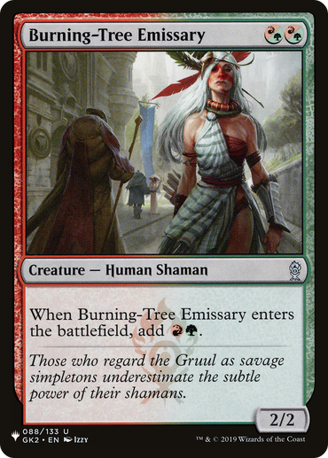 Burning-Tree Emissary [The List Reprints] 