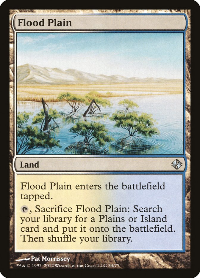 Flood Plain [Duel Decks: Venser vs. Koth] 