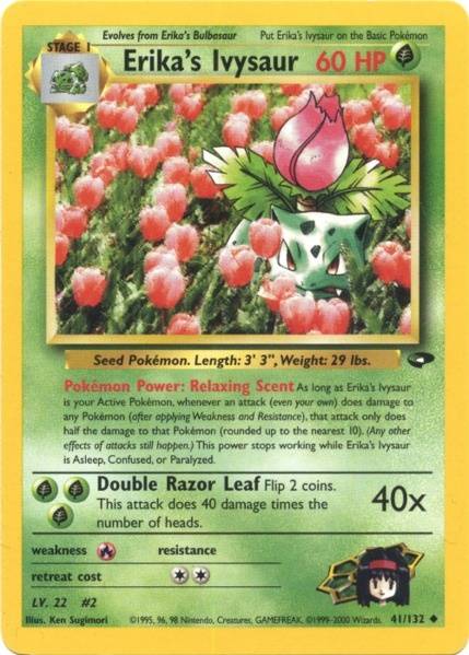 Erika's Ivysaur (41/132) [Gym Challenge Unlimited] 
