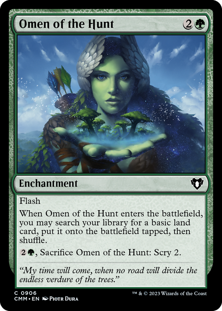 Omen of the Hunt [Commander Masters] 