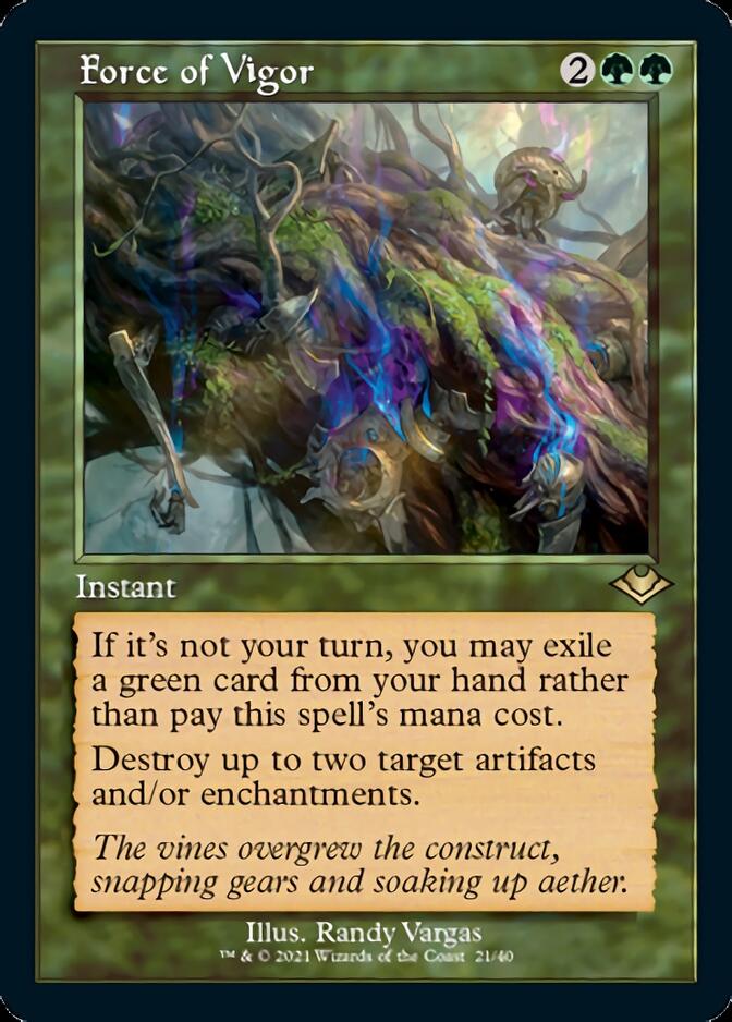 Force of Vigor (Retro) [Modern Horizons] 